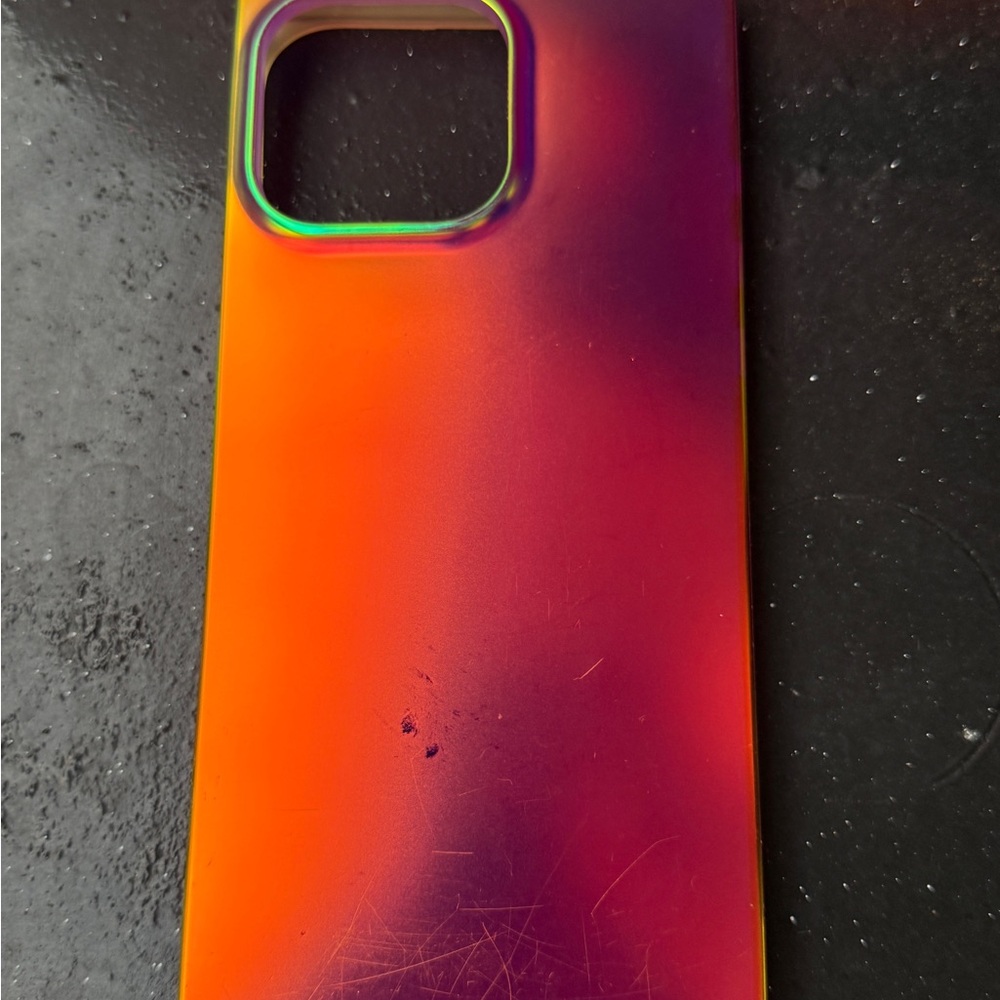 Flaunt Square Pink Iridescent Iphone 16 promax